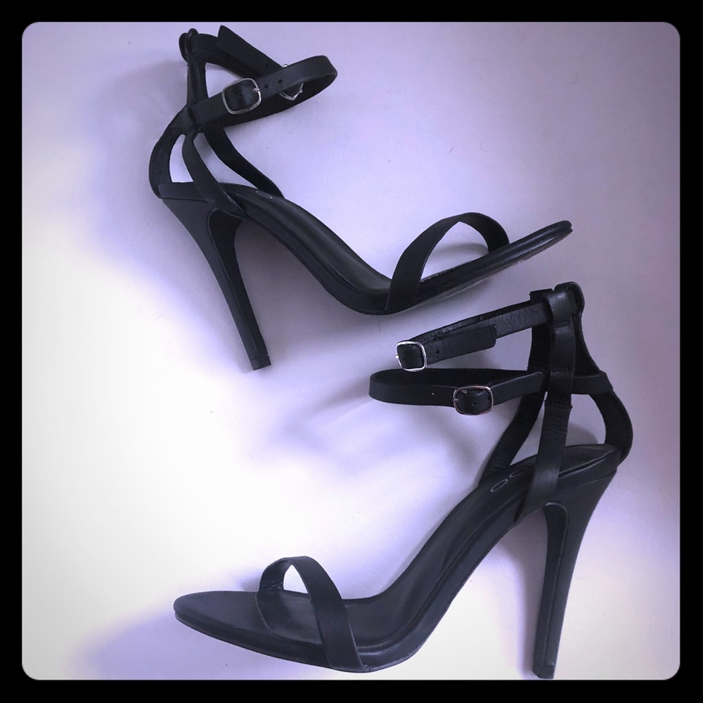 NEW Aldo Double Ankle Strap  Heels sz 8